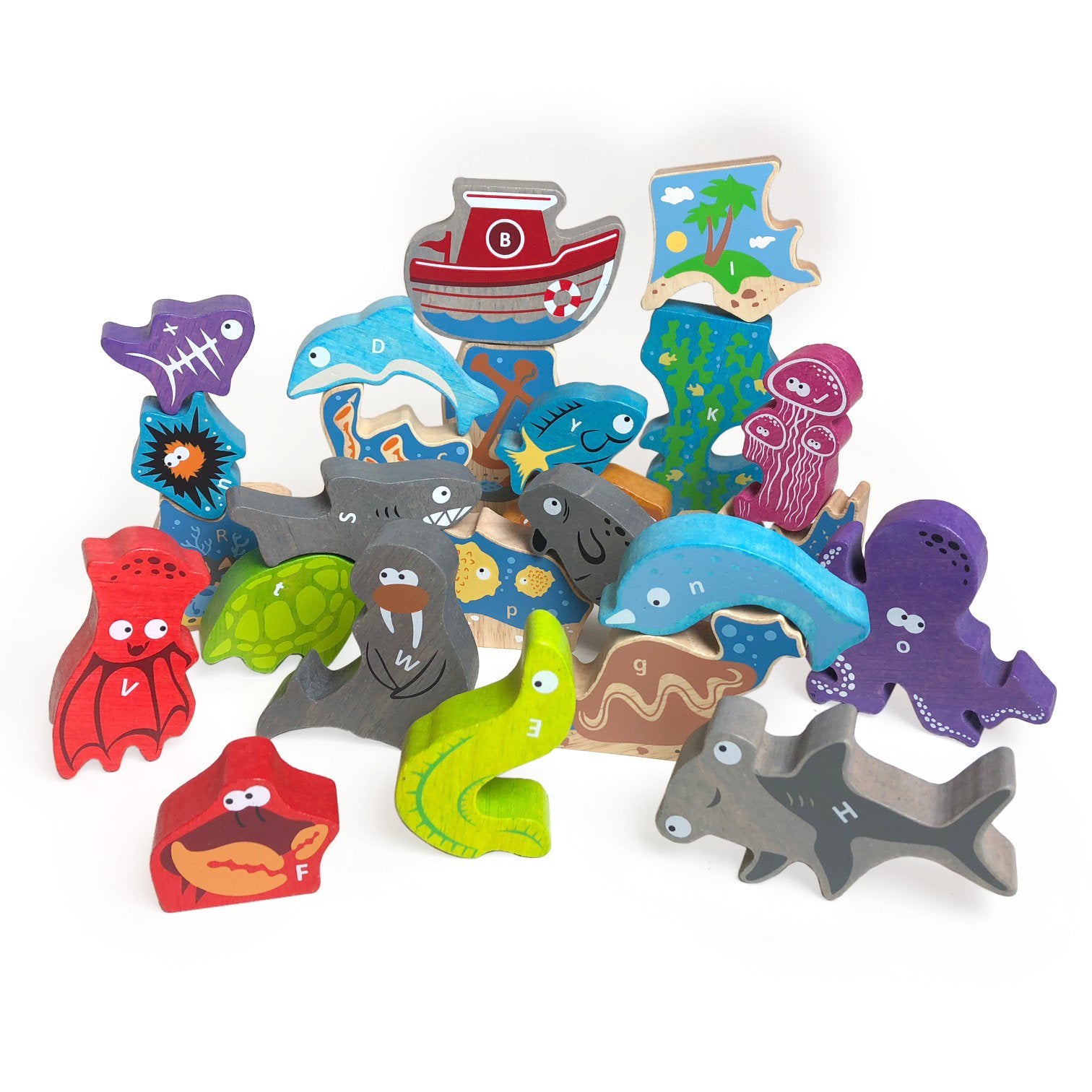 Ocean A to Z Puzzle and Playset - Super Toy