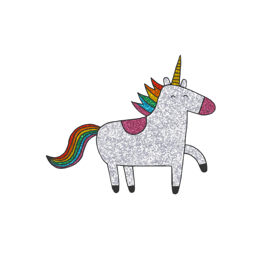 Magic Maisy Glitter Iron-On Patches
