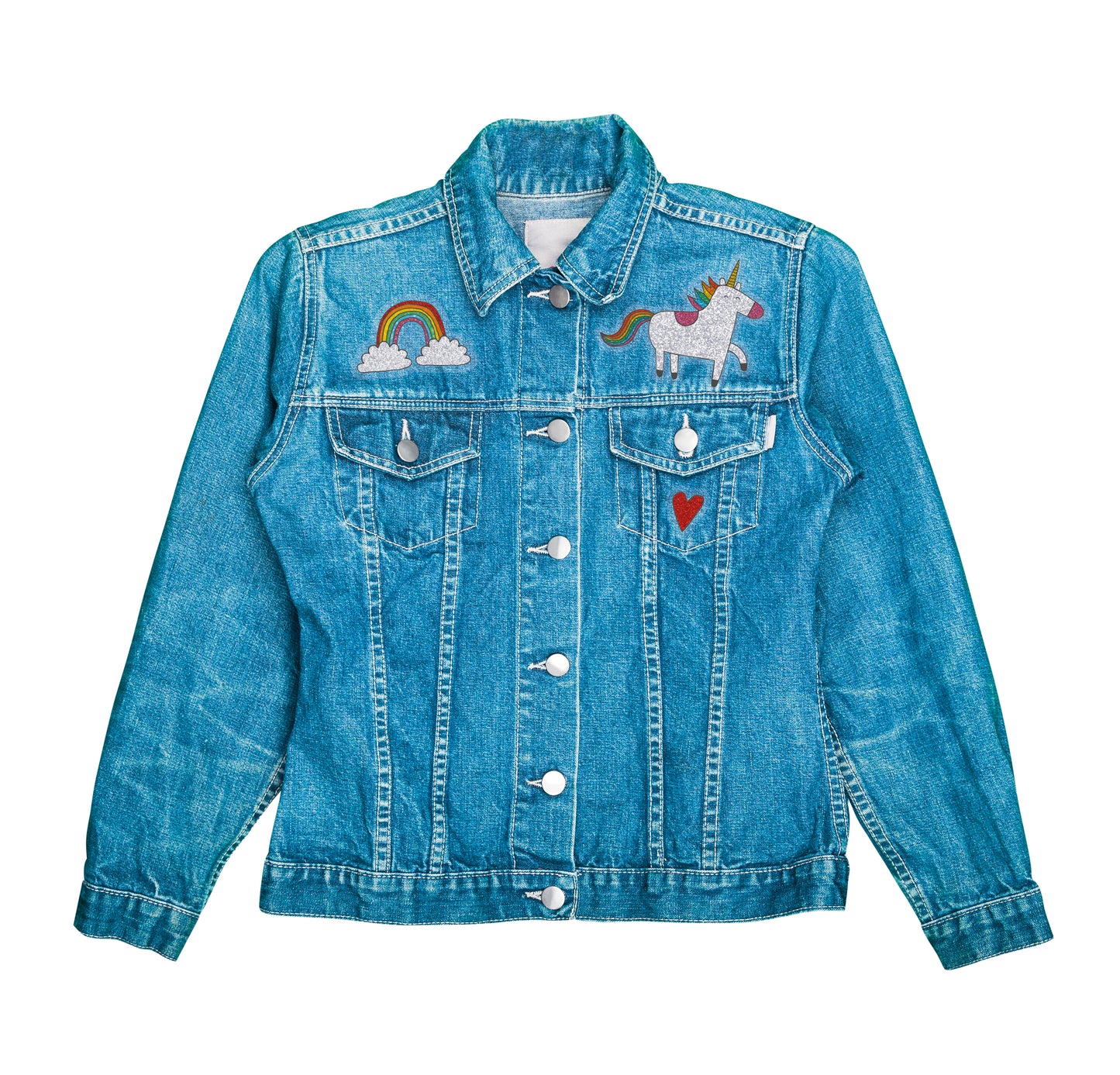Magic Maisy Glitter Iron-On Patches