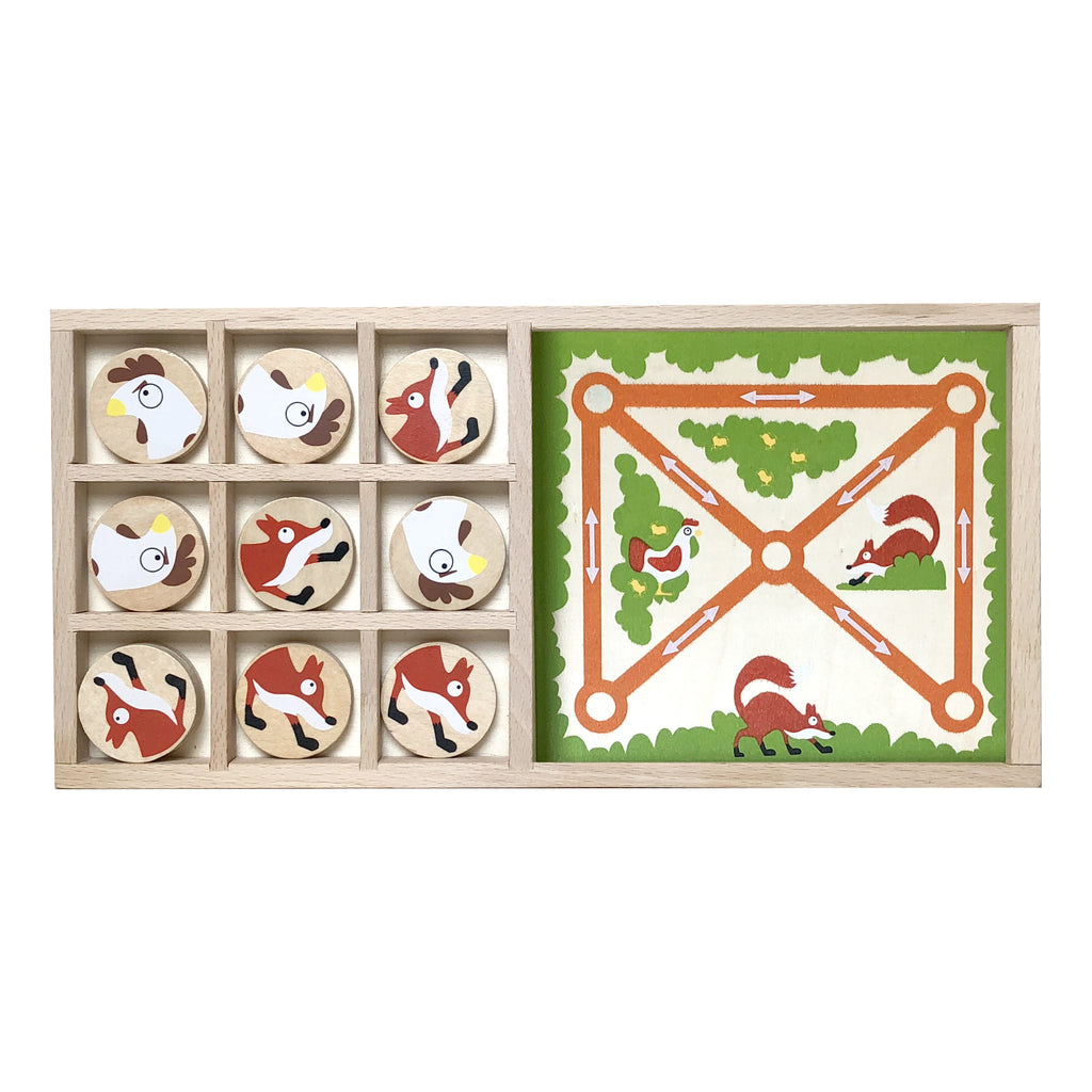 Fox VS. Chickens Double Game Set - Super Toy