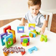 U Build It Basics 12 Pc Block Set - Super Toy