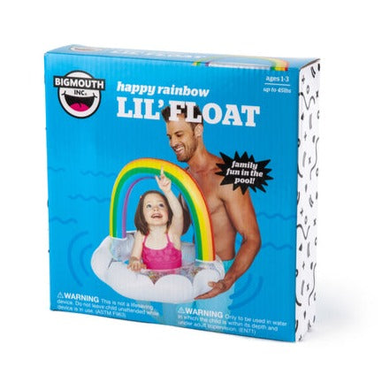 BigMouth Rainbow Over Cloud Lil' Float