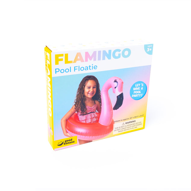 Kids Split Ring Pool Float - Flamingo