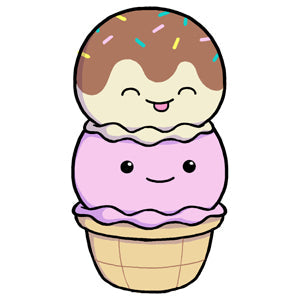 Mini Squishable Ice Cream Cone