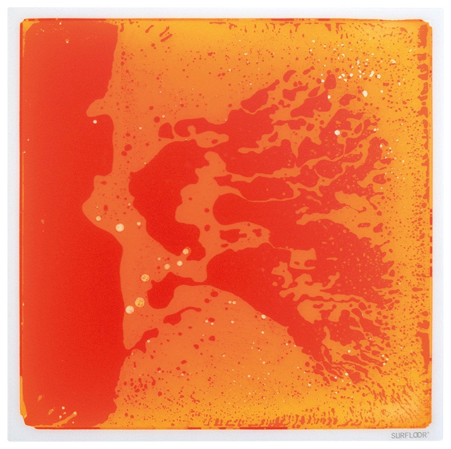 Liquid Gel Floor Tile - Orange - Super Toy