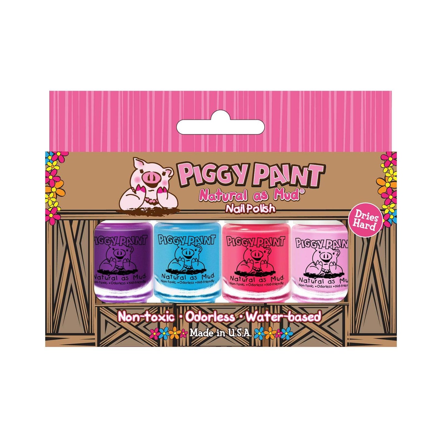 Piggy Paint 4 Mini Polish Set - Super Toy