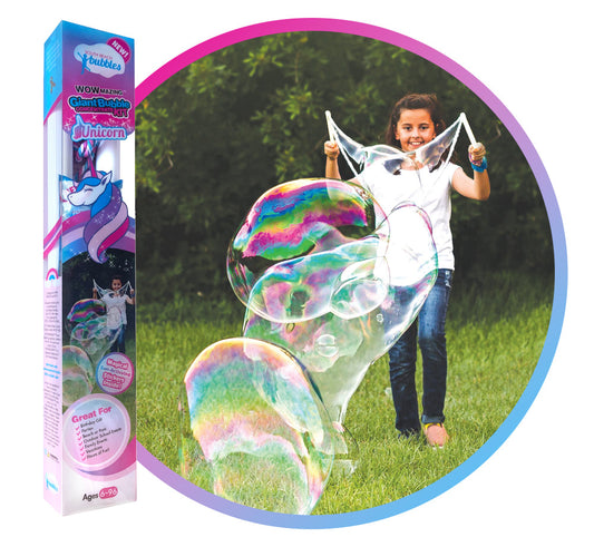 WOWmazing Concentrate Bubble Wand Kit - Unicorn Edition
